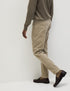 Slim Fit Diagonal Corduroy 5 Pocket Trousers